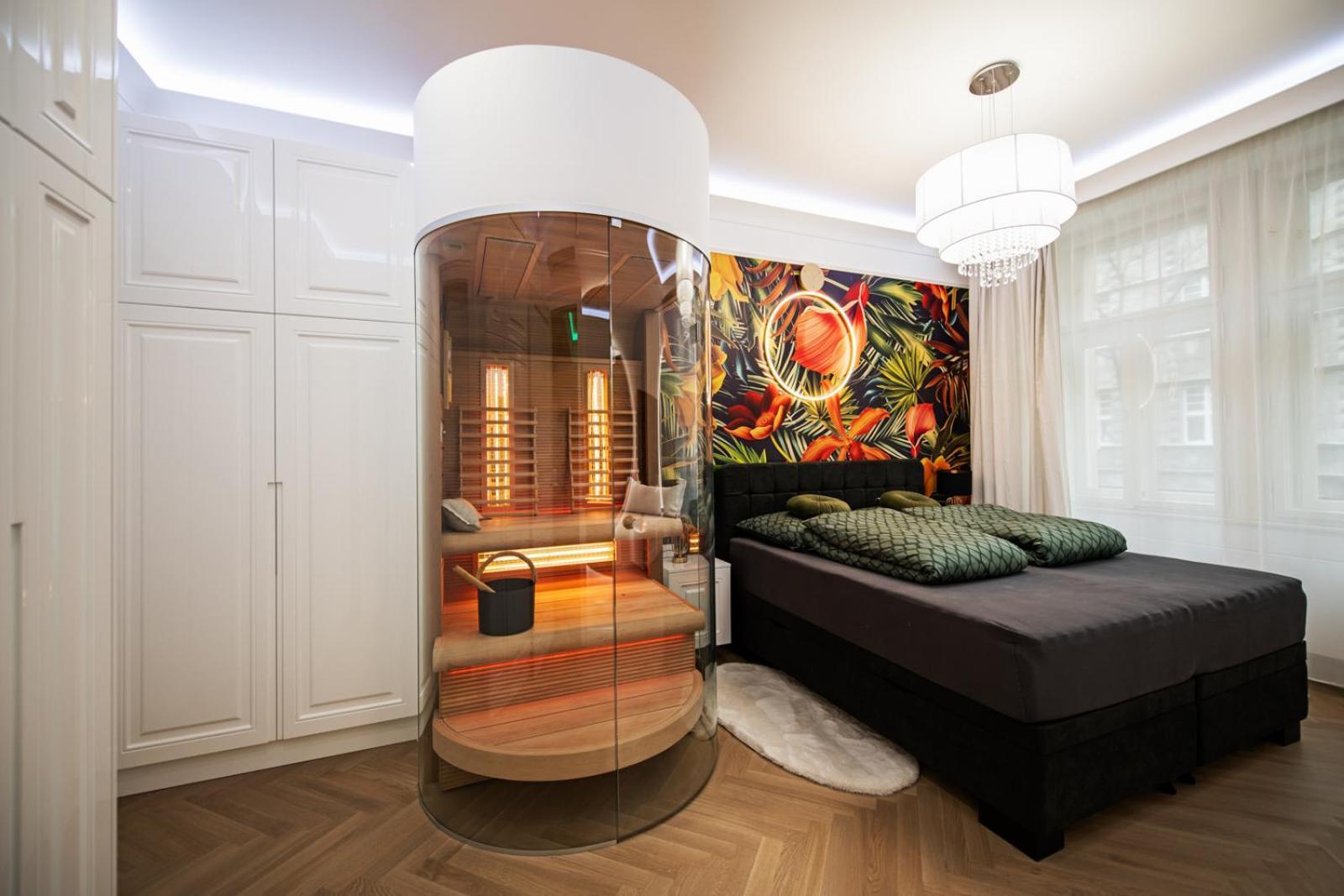 Luxusni Designovy Emotion Se Saunou V Srdci Kralovskych Vinohrad Praga